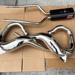 Yamaha Banshee CHROME DMC 916 pipes + silencer