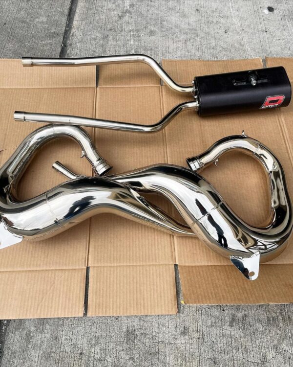 Yamaha Banshee CHROME DMC 916 pipes + silencer